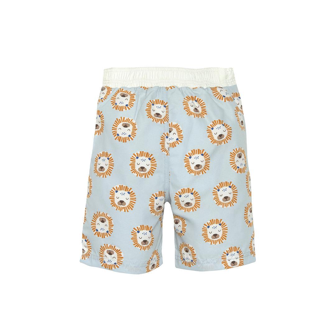 Lassig Board Shorts - Powder Blue - Lion-Board Shorts-Powder Blue-7-12m | Natural Baby Shower