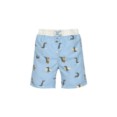 Lassig Board Shorts - Sky Blue - Crocodile-Shorts-Sky Blue-7-12m | Natural Baby Shower