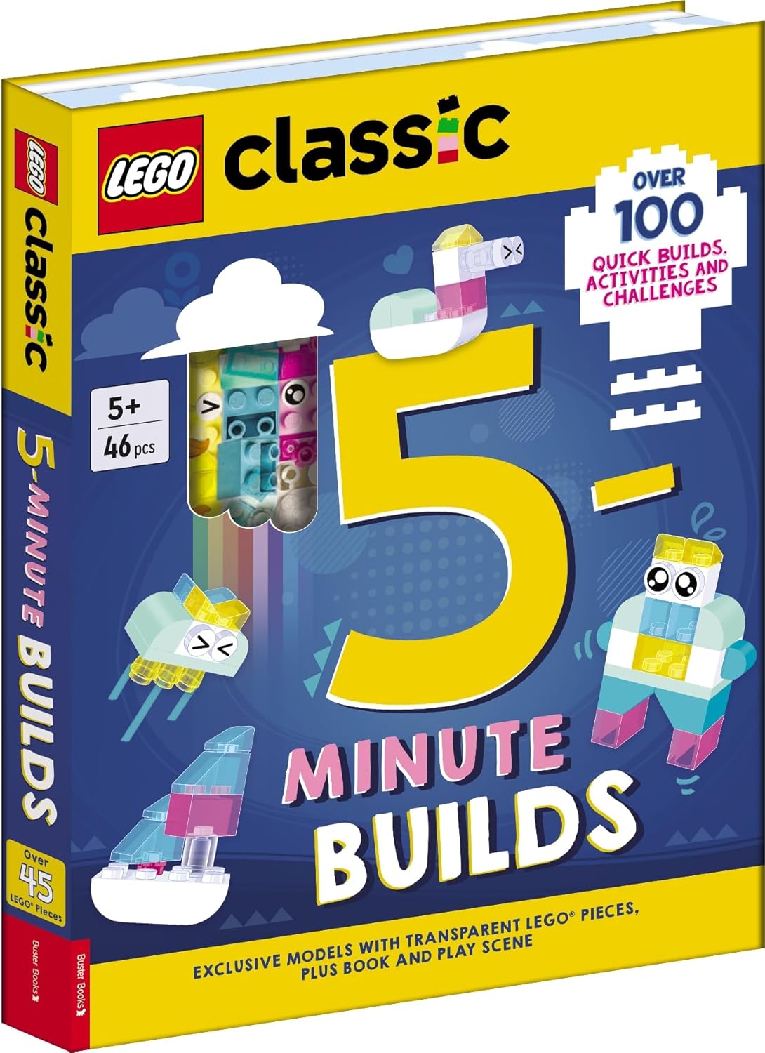 Lego - LEGO® Classic: 5-Minute Builds English Activity Book with Toy Figure