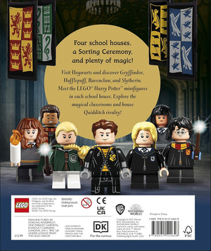 Lego - LEGO Harry Potter Hogwarts Houses Figurine Toy with Figure English Activity and Story Book