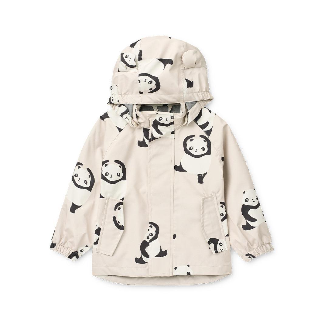Liewood Manu Rainwear Set - Panda / Sandy-Clothing Sets-Panda / Sandy-80 | Natural Baby Shower