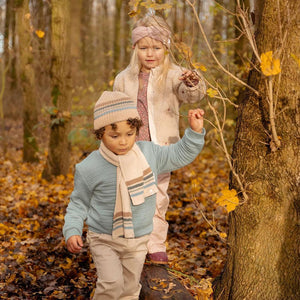 Little Dutch Teddy Cardigan - Sand-Cardigans-Sand-6-9m | Natural Baby Shower