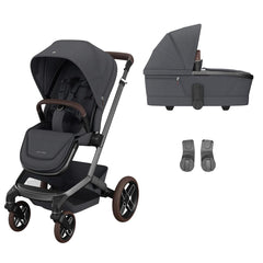 Maxi-Cosi Fame Pushchair - Twillic Graphite-Strollers-Twillic Graphite- | Natural Baby Shower