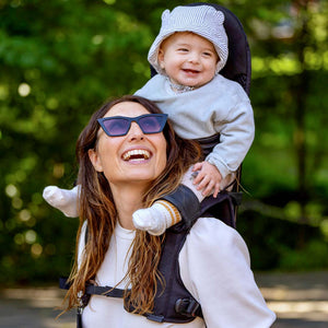 MiniMeis G5 Shoulder Carrier - Black Core-Baby Carriers-Black Core- | Natural Baby Shower