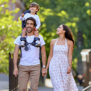 MiniMeis G5 Shoulder Carrier - Dusk Blue Core-Baby Carriers-Dusk Blue Core- | Natural Baby Shower