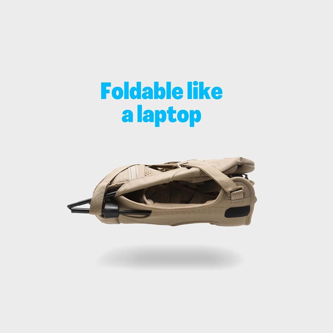 MiniMeis The Shoulder Carrier G5 - Sand-Baby Carriers-Sand- | Natural Baby Shower