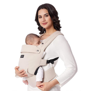 Momcozy Baby Carrier 3M+ - Cotton Khaki-Baby Carriers-Cotton Khaki- | Natural Baby Shower
