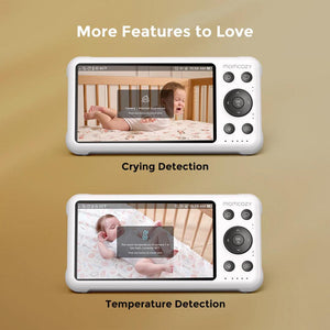 Momcozy BM04 Monitor & Camera-Baby Monitors- | Natural Baby Shower