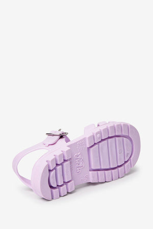 Next - Girls Jelly Jelly Lilac Sandals - 26.5