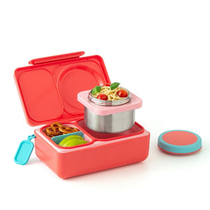 Omiebox - UP Insulated 2nd Generation Cherry Pink Bento Lunch Box