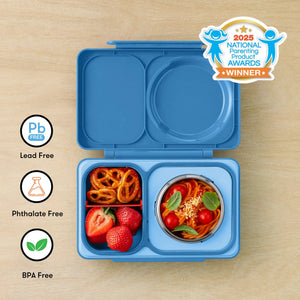 Omiebox UP 2nd Generation Insulated Bento Lunch Box in Cosmic Blue