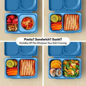 Omiebox UP 2nd Generation Insulated Bento Lunch Box in Cosmic Blue