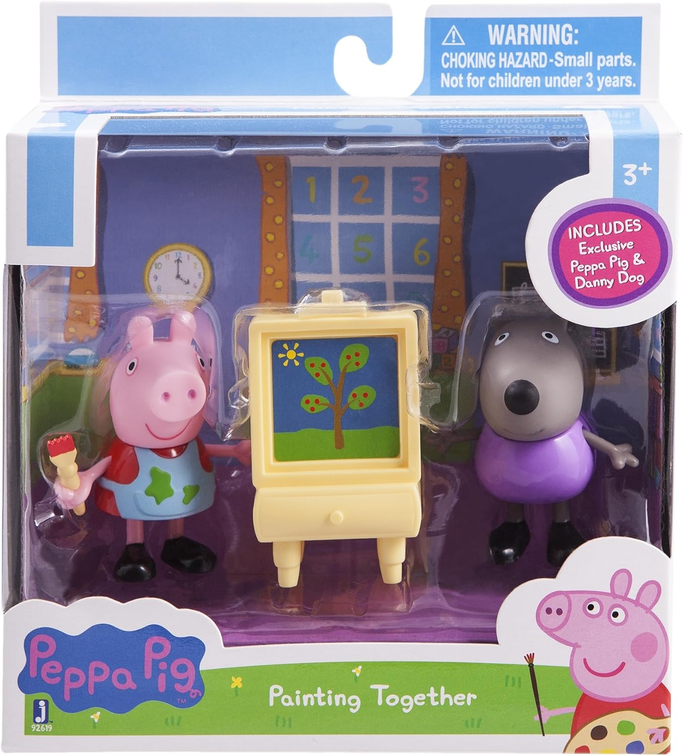 Peppa Pig - Peppa & Danny Dog Drawing Figure Toy Set