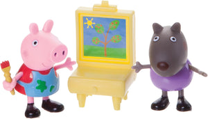 Peppa Pig - Peppa & Danny Dog Painting Figure Toy Set