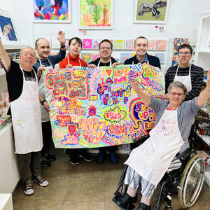 Portico Designs - Arthouse Unlimited Joyful Boxed Ballpoint Pen