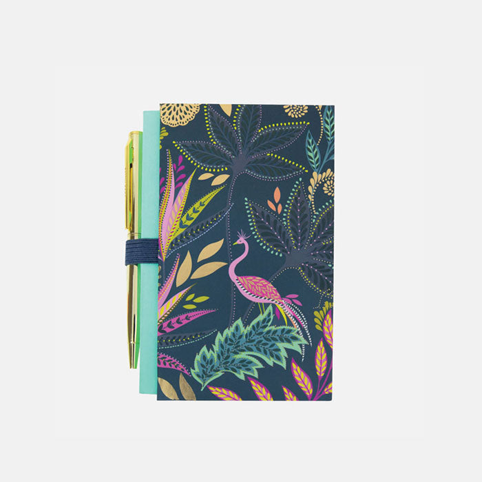 Portico Designs - Sara Miller: Botanic Paradise Mini Notebook and Pen