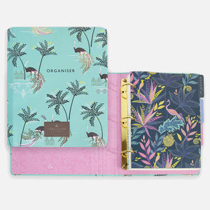Portico Designs - Sara Miller: Ostrich and Palm Trees Organizer Planner