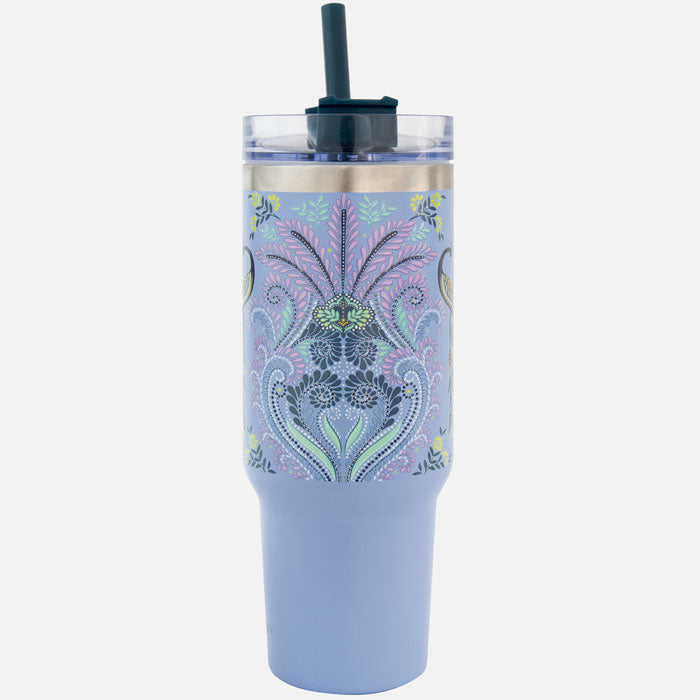 Portico Designs - Sara Miller: Savannah 115ML Flask with Straw