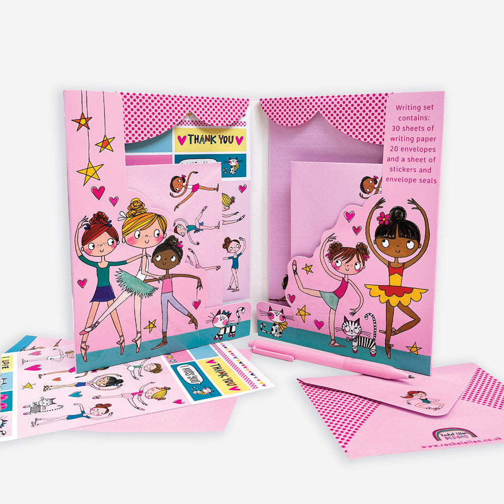 Rachel Ellen - Ballerina Letter Writing Set
