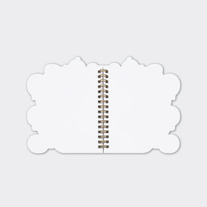 Rachel Ellen - Spotted Dog Shaped Wire-Bound Notebook