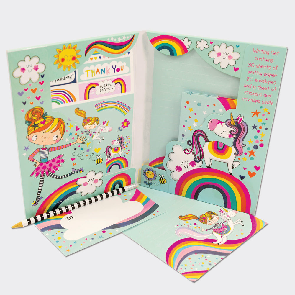 Rachel Ellen - Magical Rainbow Adventure Letter Writing Set