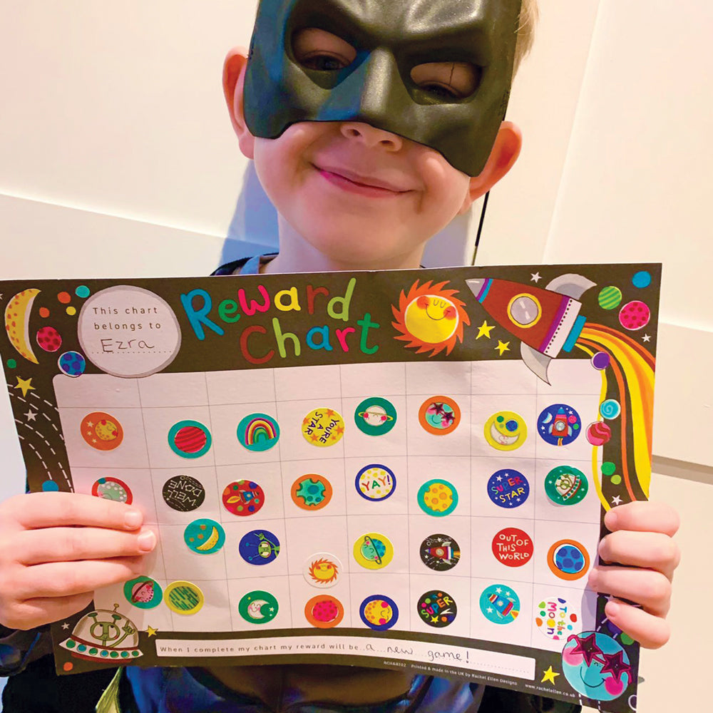 Rachel Ellen - To The Moon Reward Chart