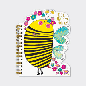 Rachel Ellen - Buzzing Bee Wire Bound Notebook