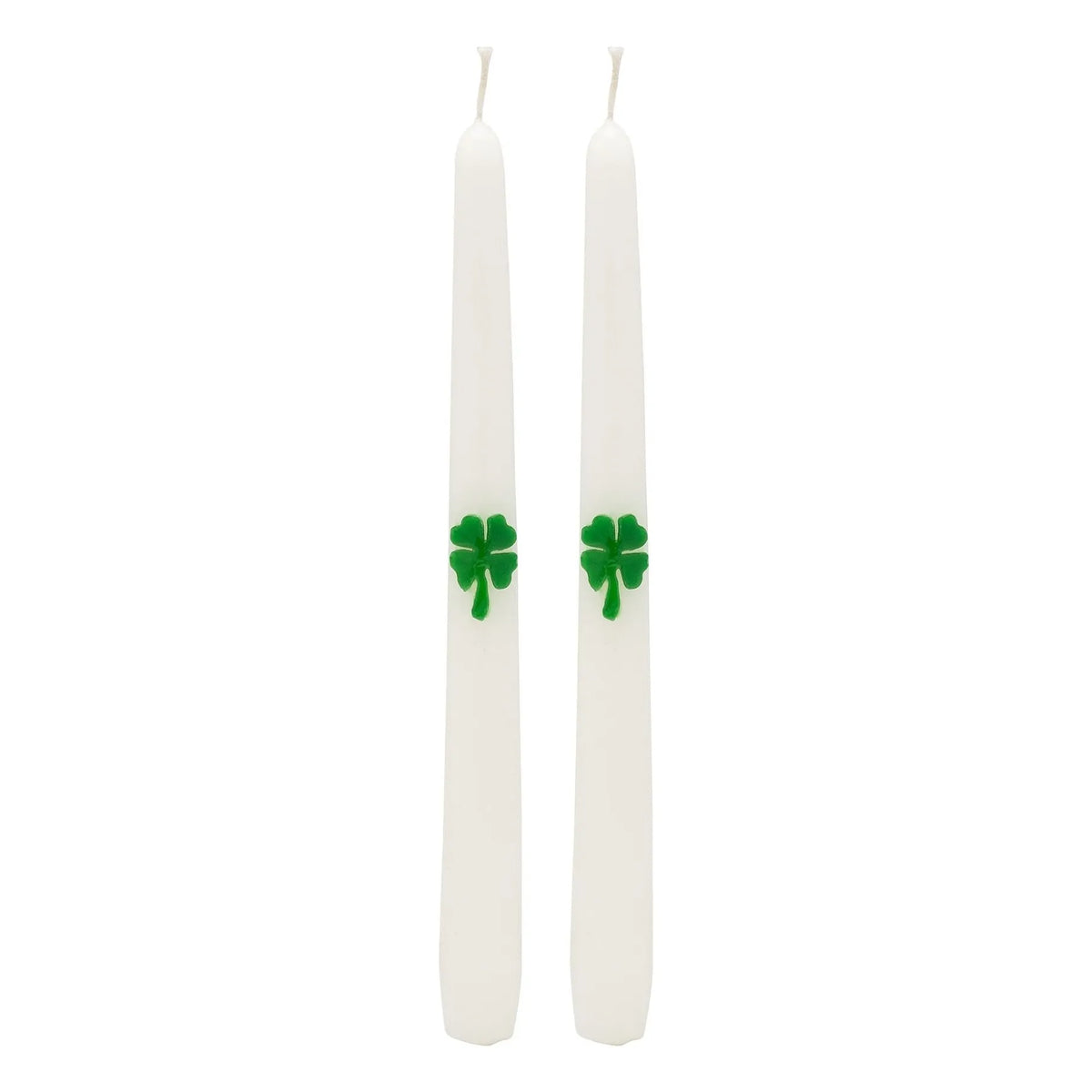 Anna + Nina - Shamrock Candles - Set of 2 | Green