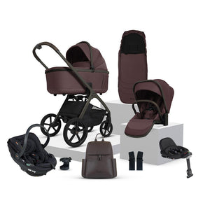 Silver Cross Cove + Go Beyond 2 Travel System-Travel Systems-Damson- | Natural Baby Shower
