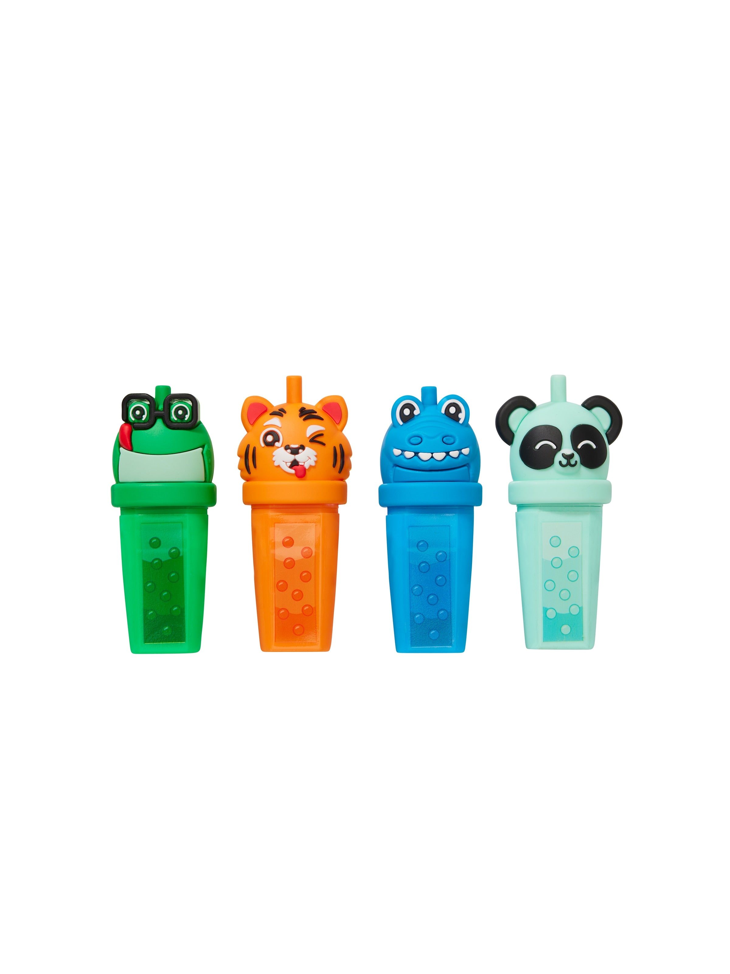 Smiggle - Bubble Time Highlighter 4-Pack Pen Set