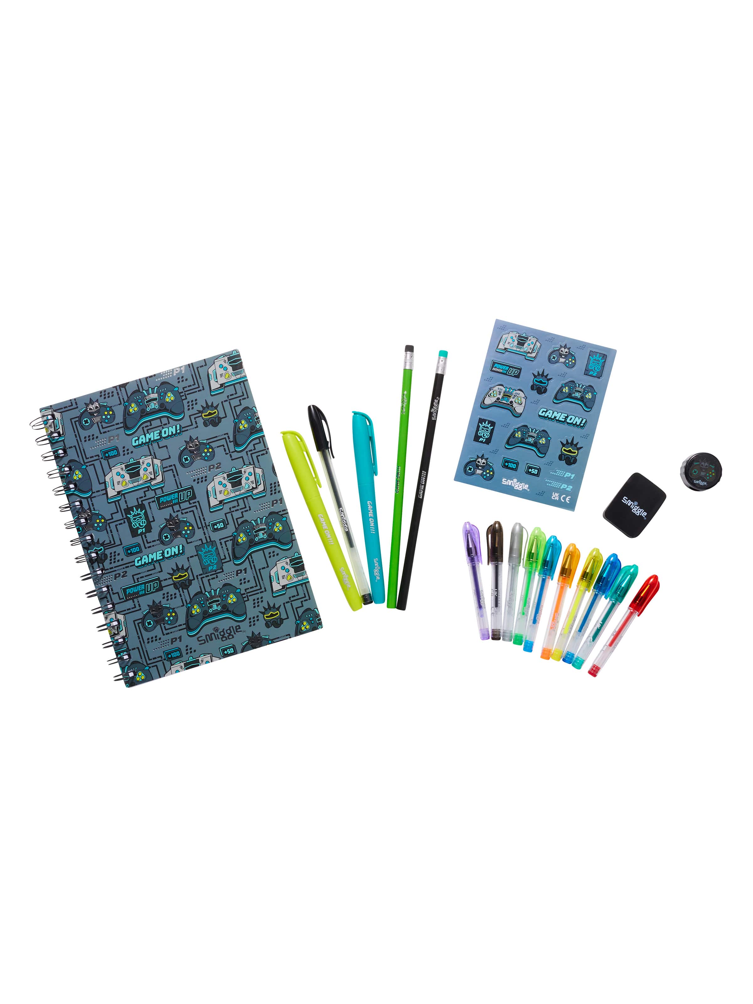 Smiggle - Epic Adventures A5 Essentials Stationery Set