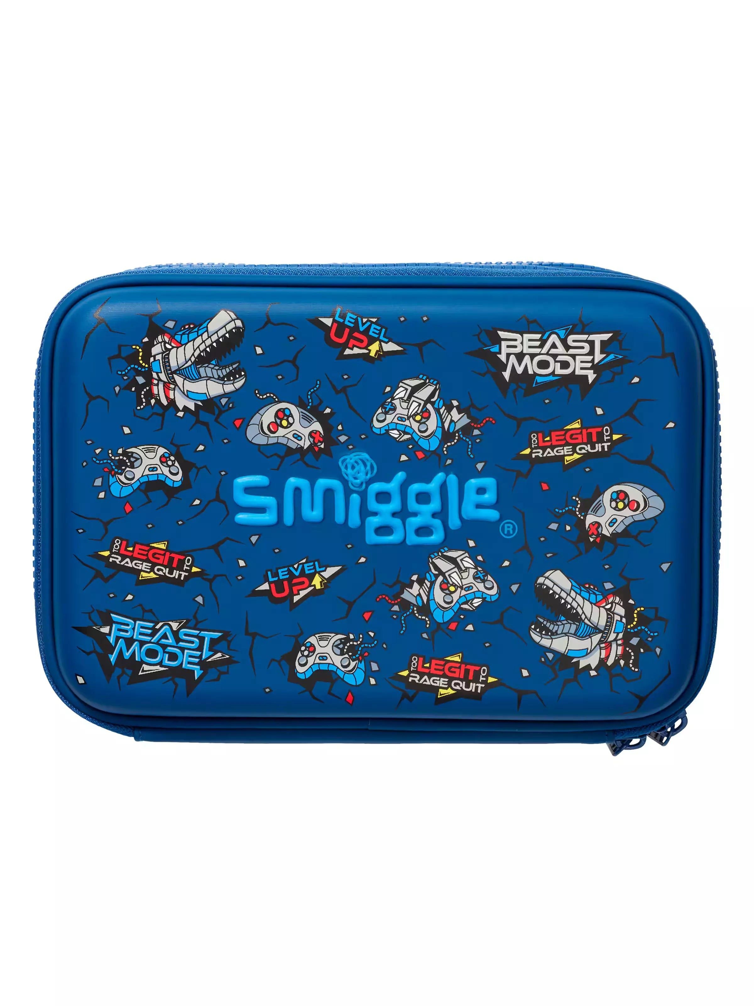 Smiggle - Fly High Two Compartment Hardtop Pencil Case