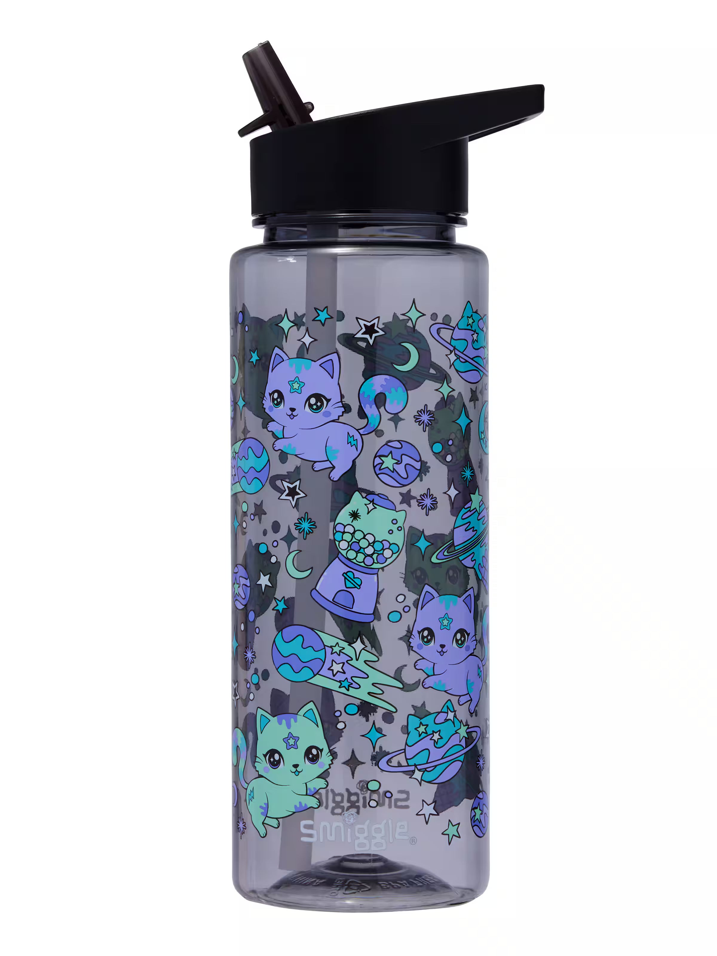 Smiggle - Rush Straw 740ML BPA Free Water Bottle