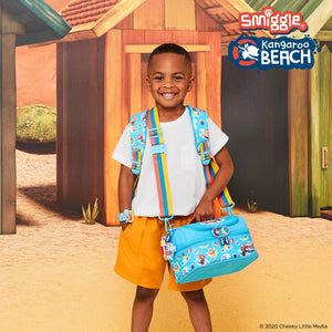 Smiggle - Kangaroo Beach Double Decker Lunch Bag