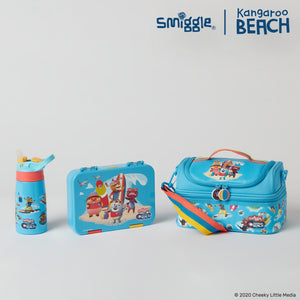 Smiggle - Kangaroo Beach Double Decker Lunch Bag