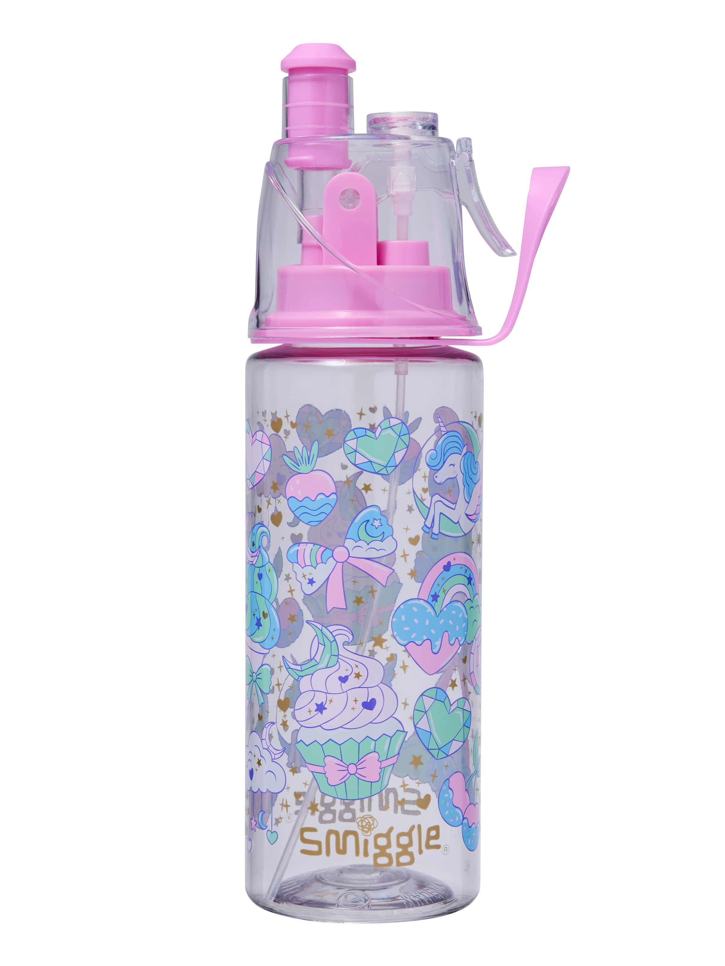 Smiggle - Radiant Water Spray 560ML BPA-free Water Bottle