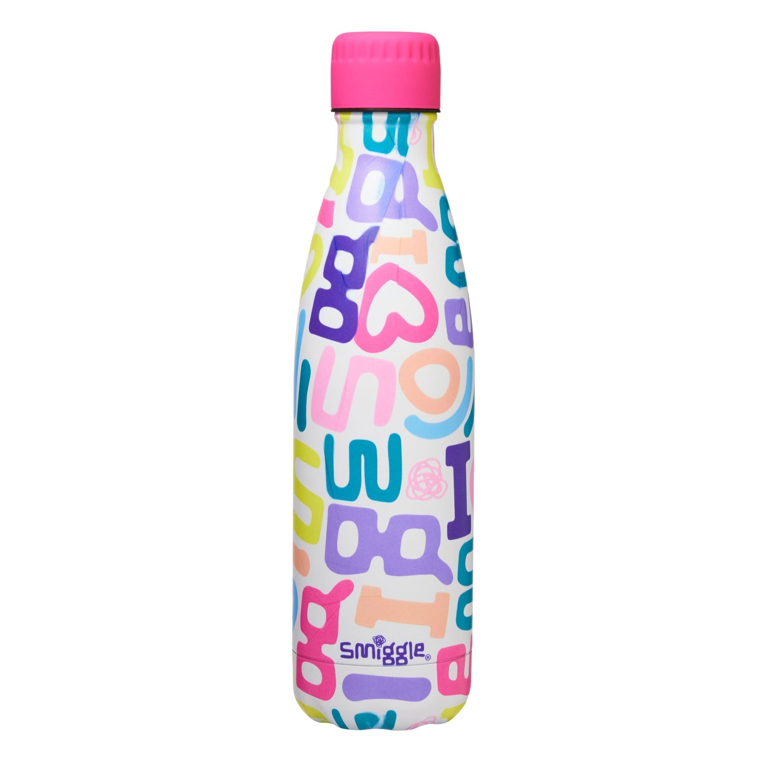 Smiggle - Rush Wonder 500ML Stainless Steel Water Bottle