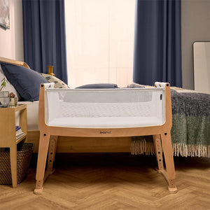 Snuz SnuzPod Studio Bedside Crib - Stockholm Natural-Bedside Cribs-Stockholm Natural- | Natural Baby Shower