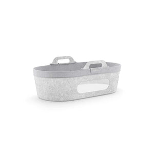 SnuzBaskit Moses Basket Liner - Dark Grey Marl-Moses Baskets- | Natural Baby Shower
