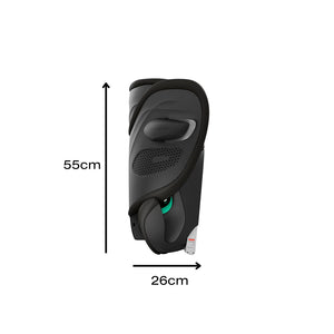 CYBEX Solution G2 Plus Car Seat - Moon Black-Car Seats-Moon Black- | Natural Baby Shower