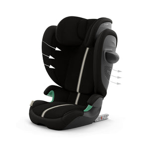 CYBEX Solution G2 Plus Car Seat - Moon Black-Car Seats-Moon Black- | Natural Baby Shower