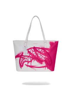Sprayground - Storm Pink White Tote Shoulder Bag