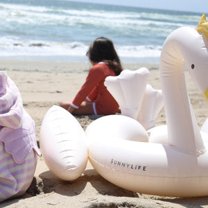 Sunnylife - Princess Swan Kids Inflatable Swim Ring for Sea and Pool