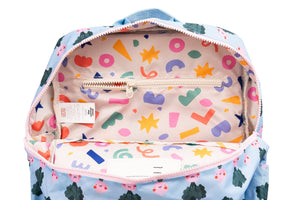 The Cotton Cloud - Dancing Hearts Nutritional Eyewear School Backpack