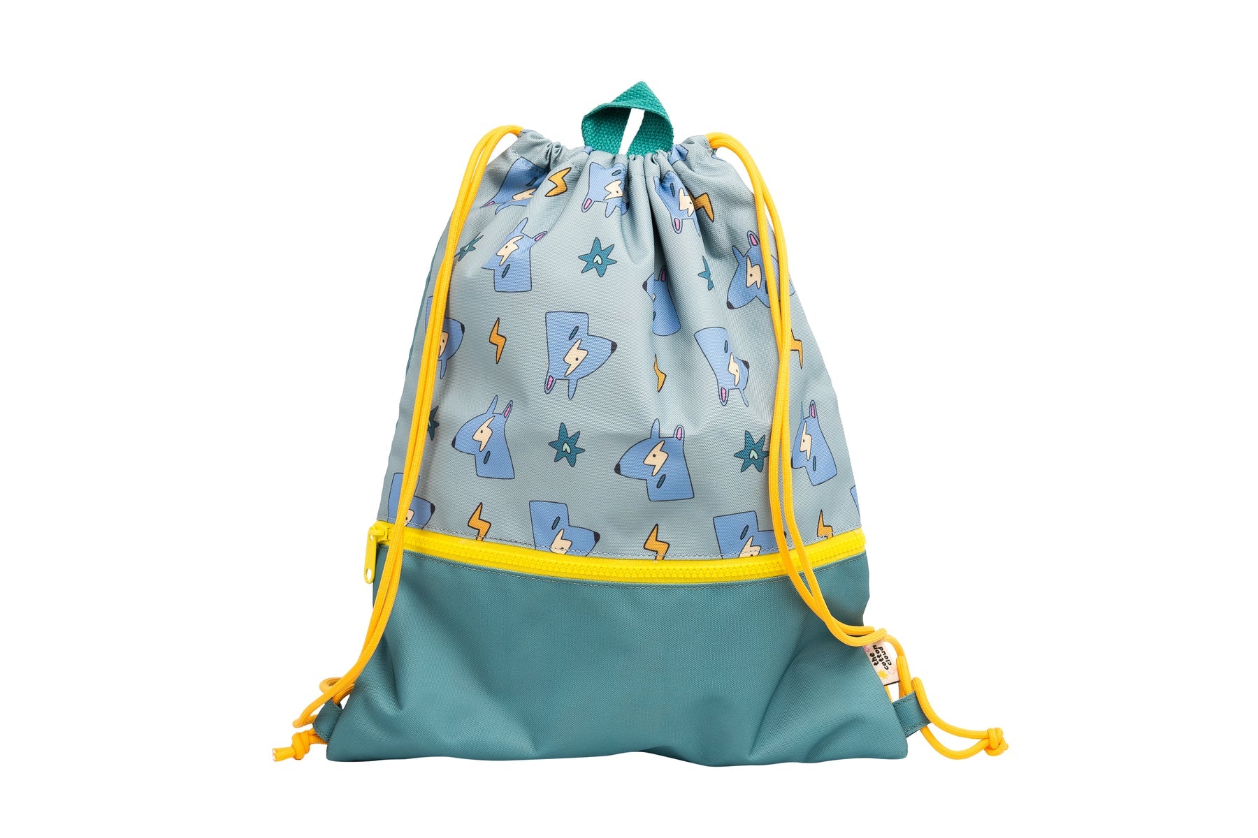 The Cotton Cloud - Funky Dogs Drawstring Backpack