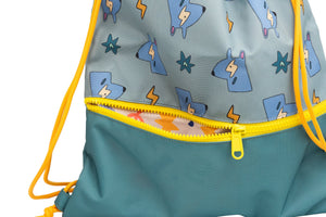 The Cotton Cloud - Funky Dogs Drawstring Backpack