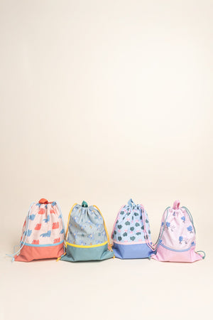 The Cotton Cloud - Funky Dogs Drawstring Backpack
