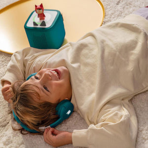 Tonies Toniebox 2 Starter Set with Creative Tonie Rubie - Teal-Audio Players-Teal- | Natural Baby Shower