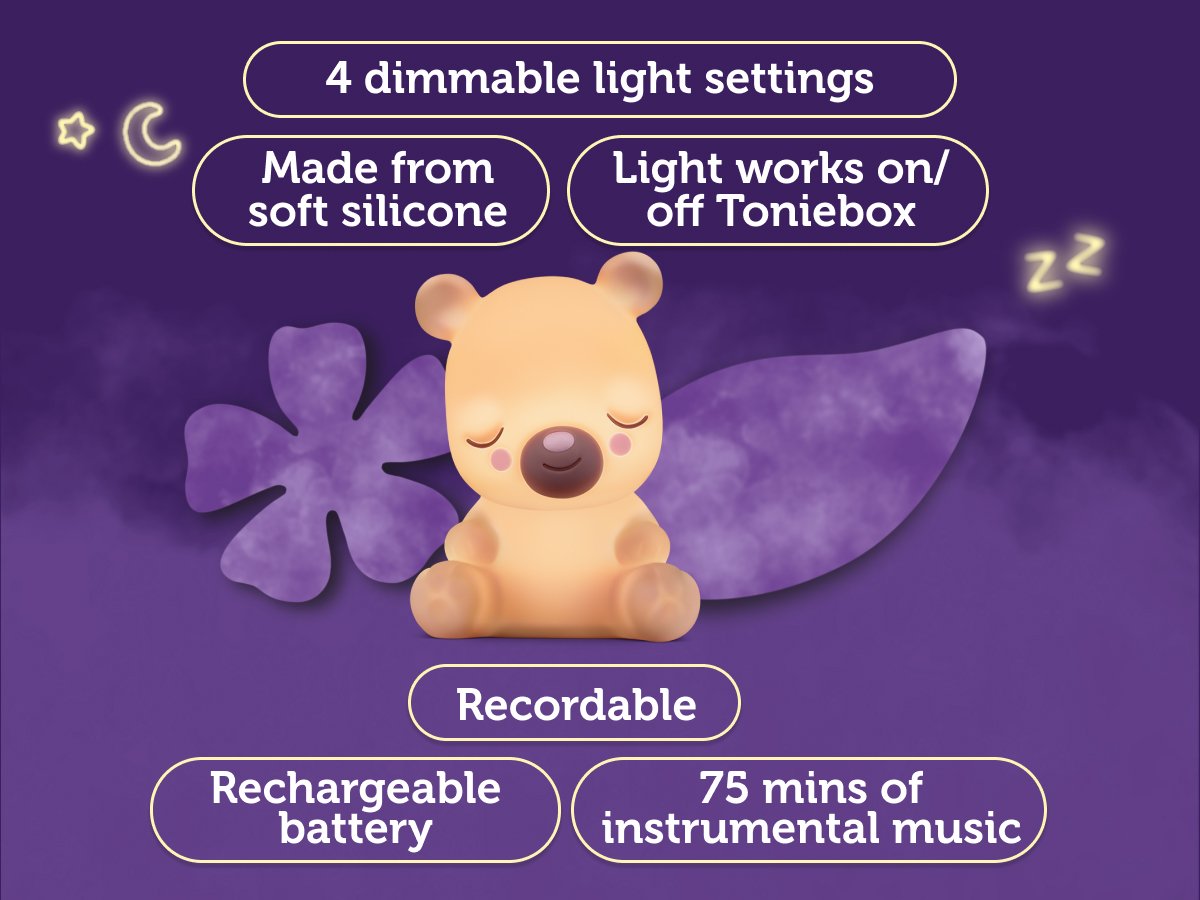 Tonies - Night Lamp Sleep Bear My Friend English Voice Figure