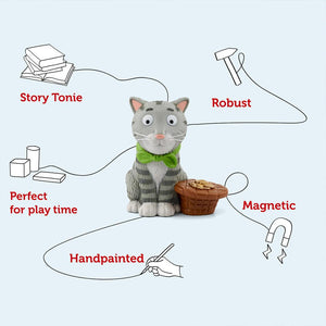 Tonies Julia Donaldson: Tabby McTat-Audio Player Cards + Characters- | Natural Baby Shower